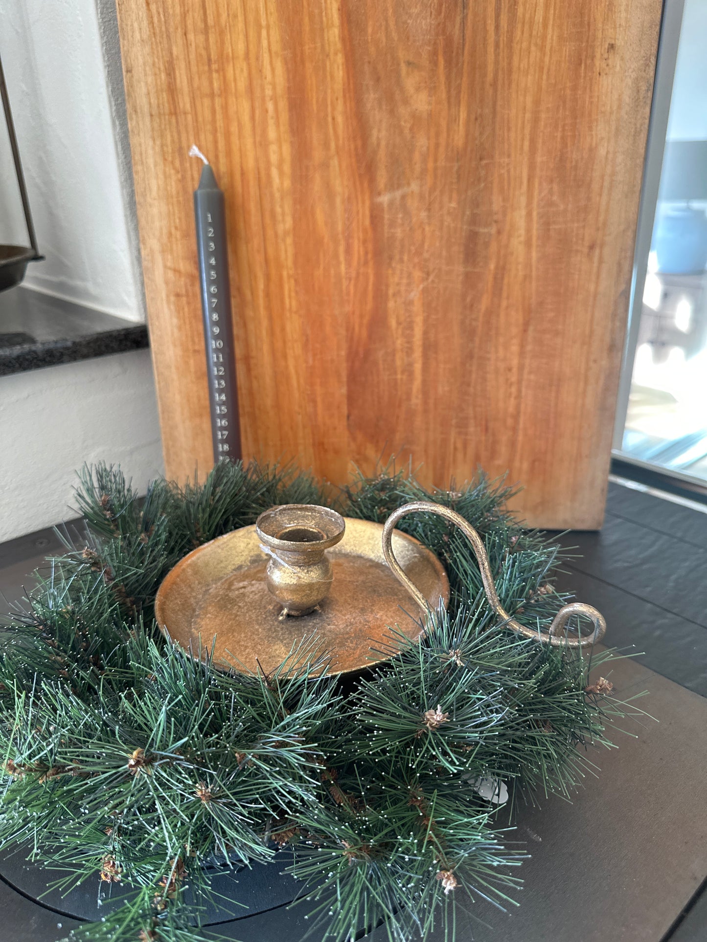 Kerzenhalter mit Griff