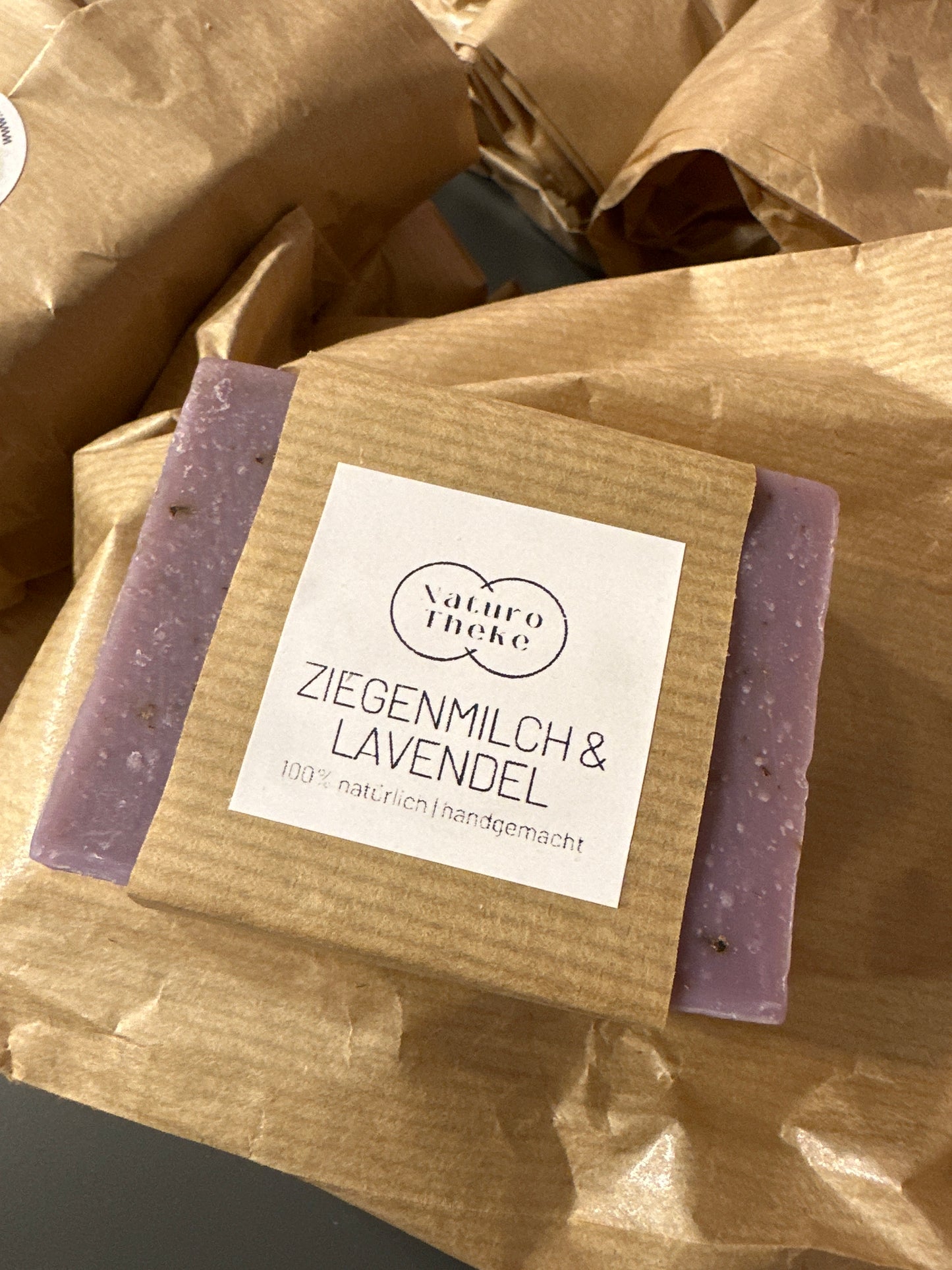 Seife, Ziegenmilch & Lavendel