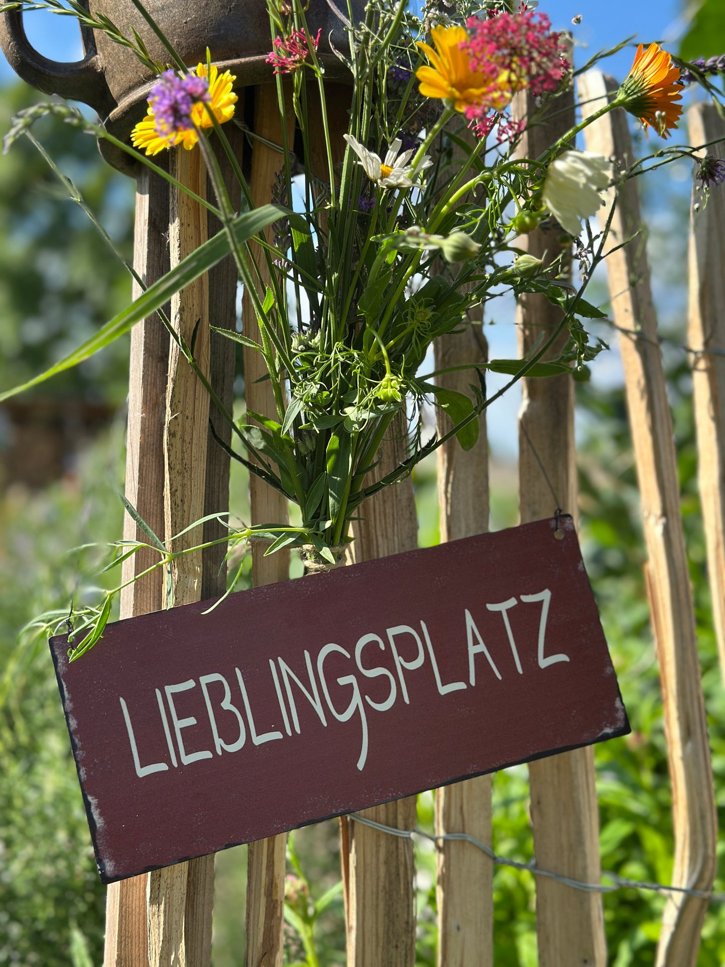 Schild zum hängen / Lieblingsplatz