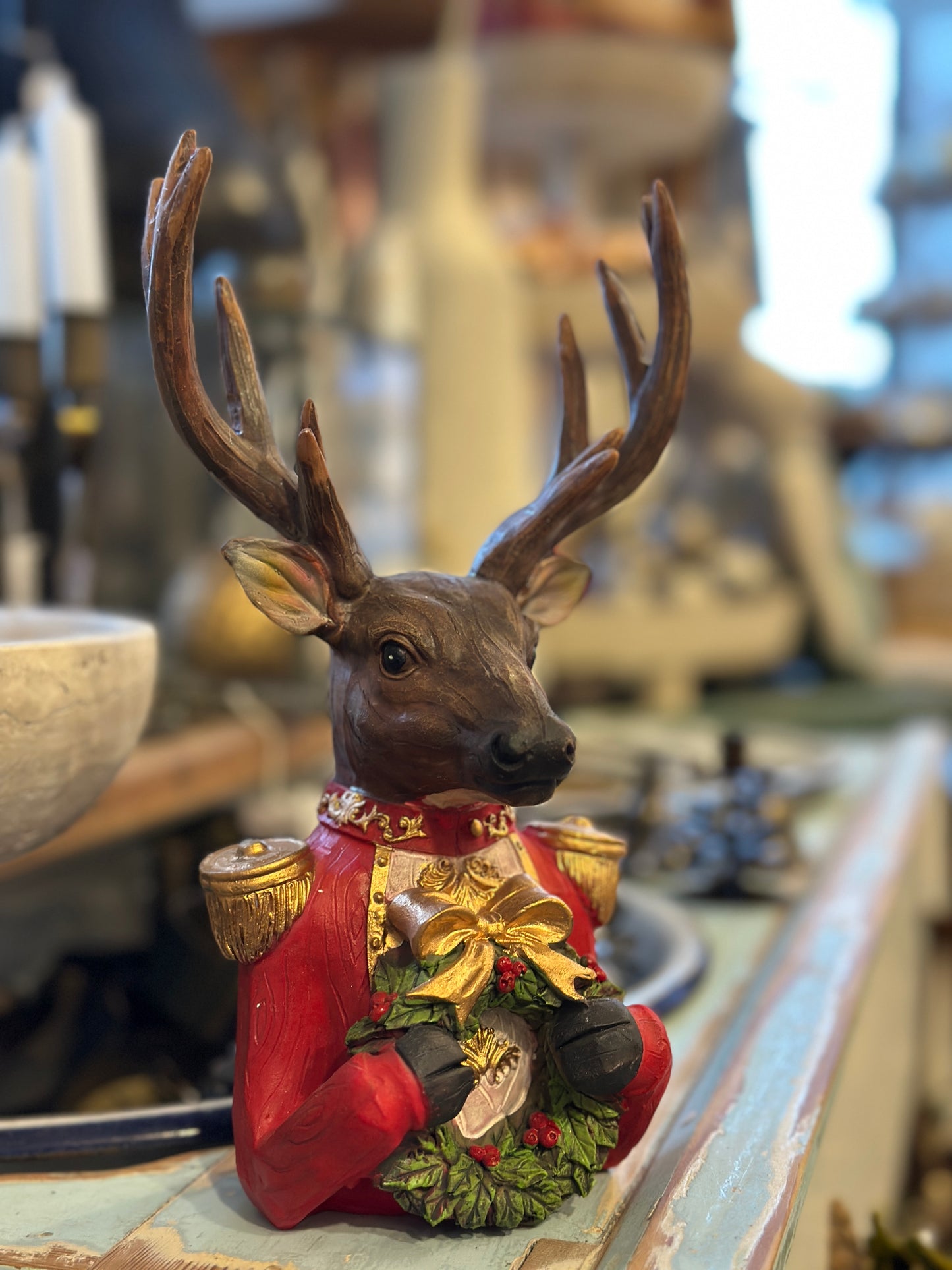 Hirsch aus Polyresin