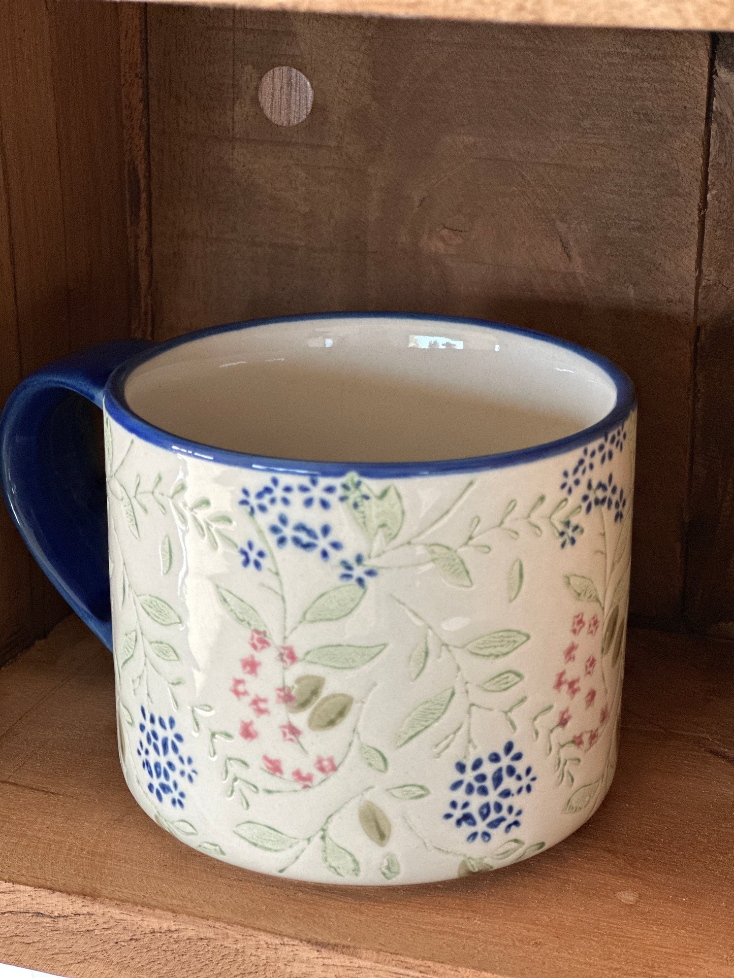 Becher/ Tasse, Vintage Garden, blue