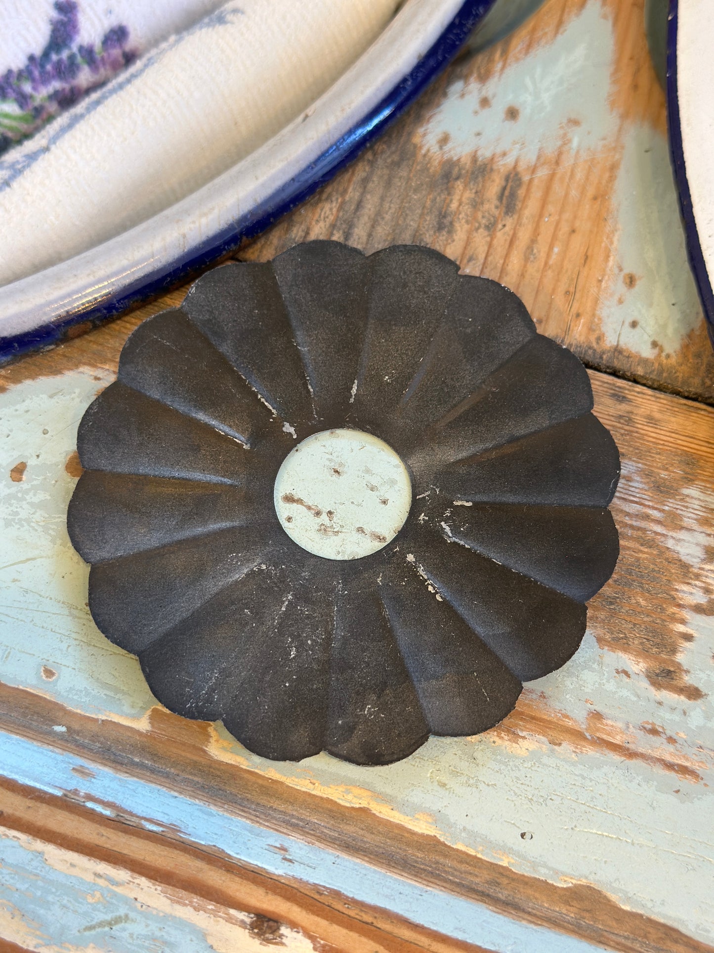 Tropfschutz/ Kerzen, aus Metall