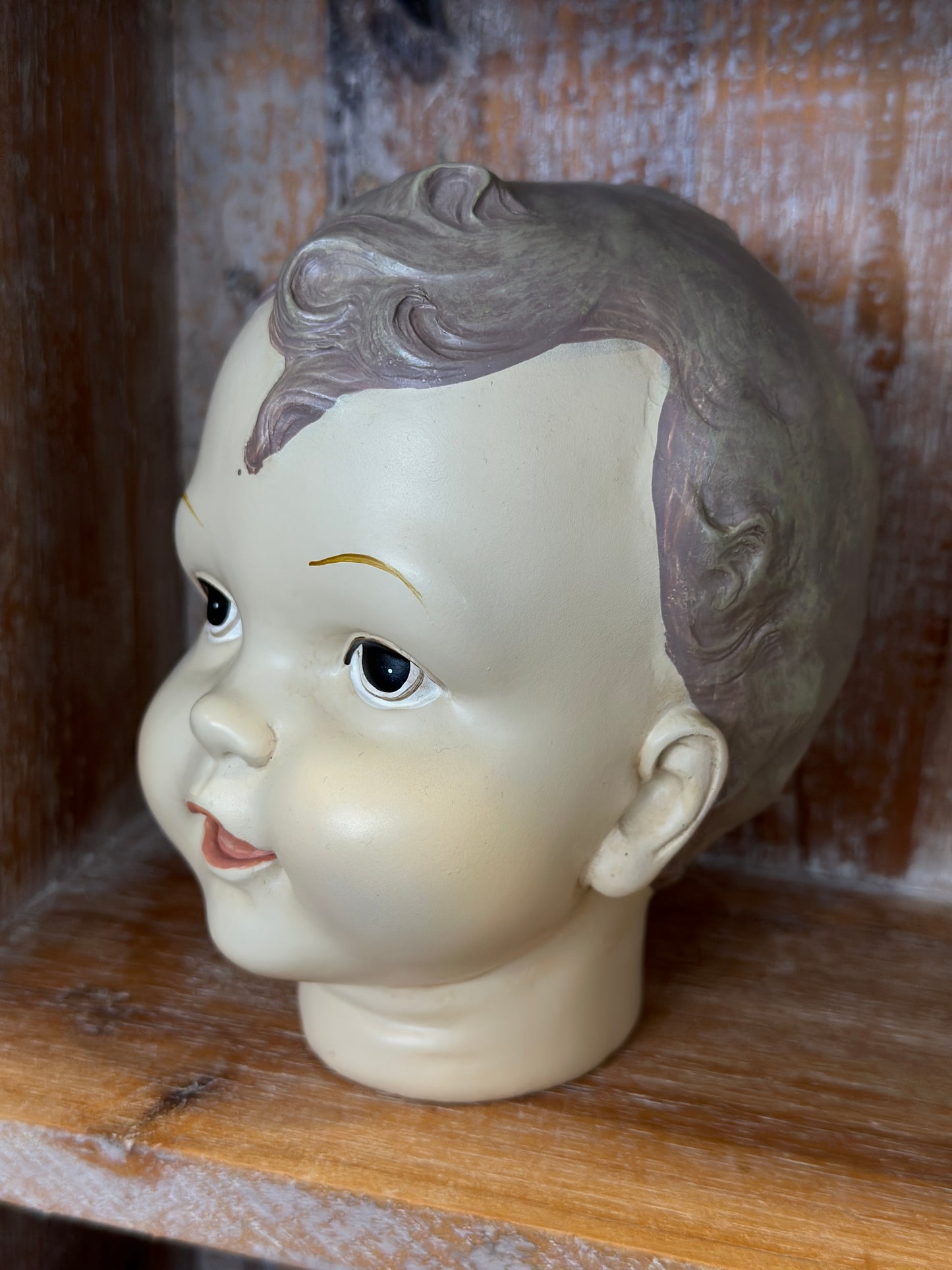 Figur/ Kopf aus Polyresin