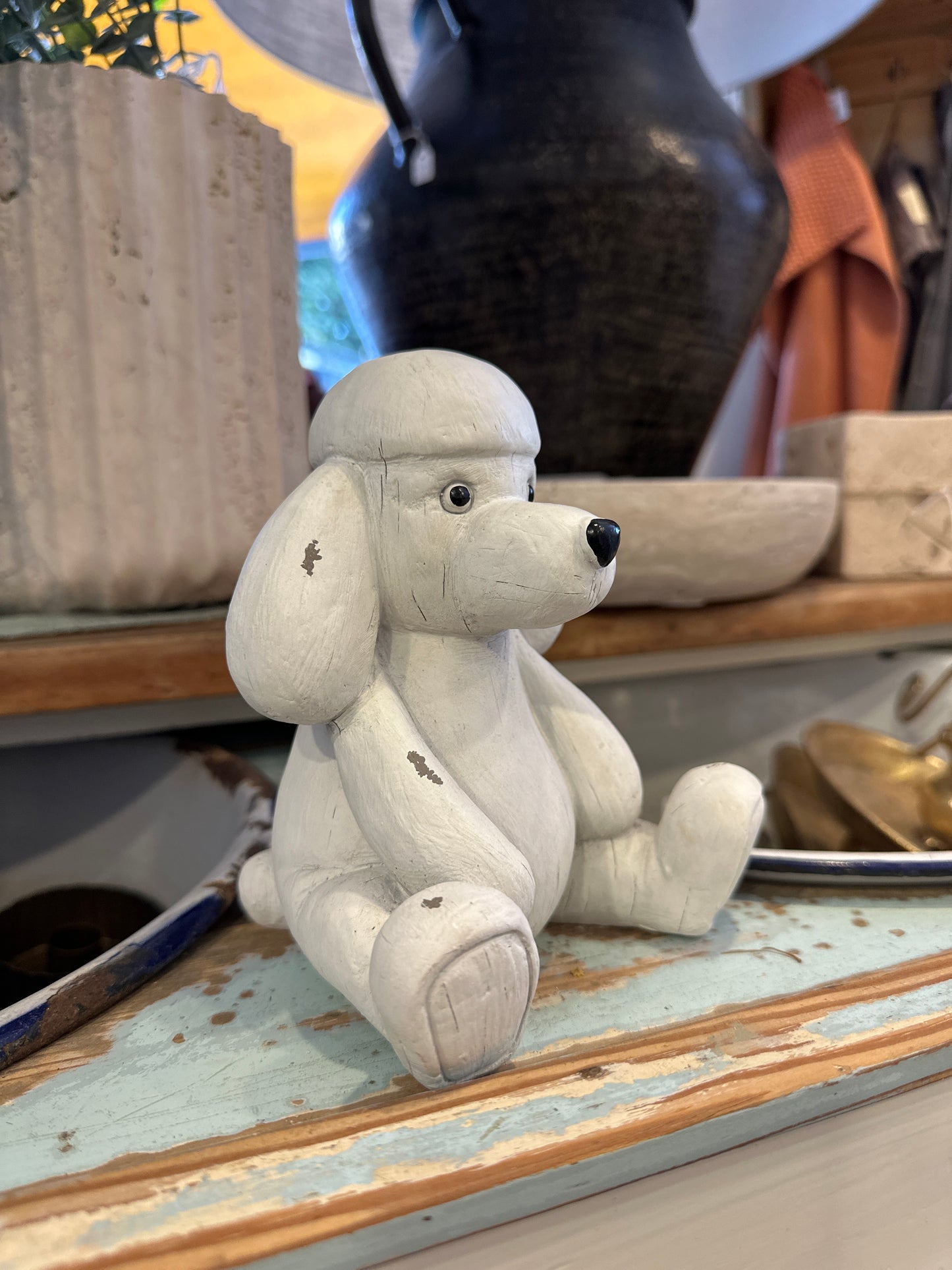 Figur, Hund. Polyresin