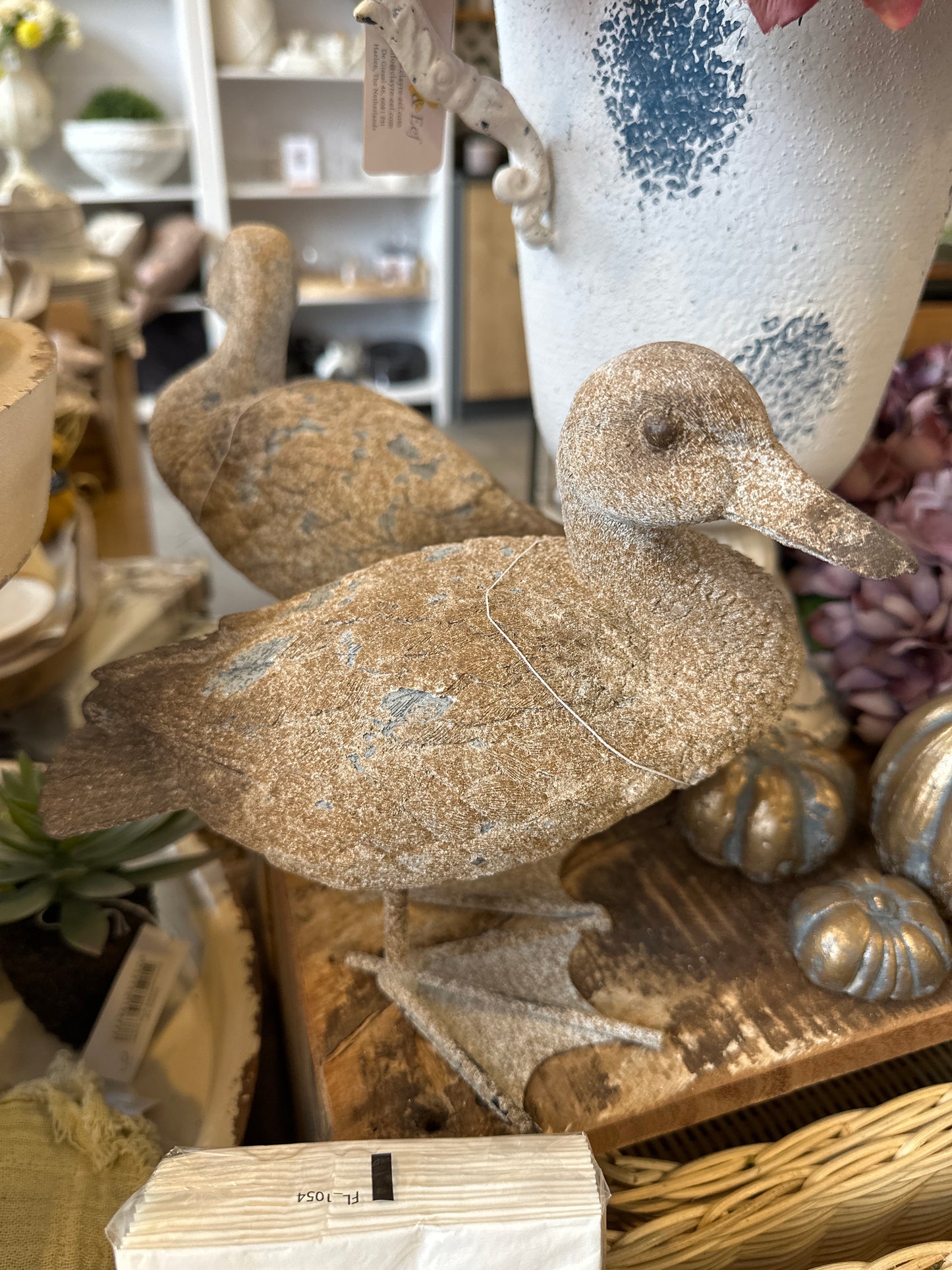 Ente aus Polyresin