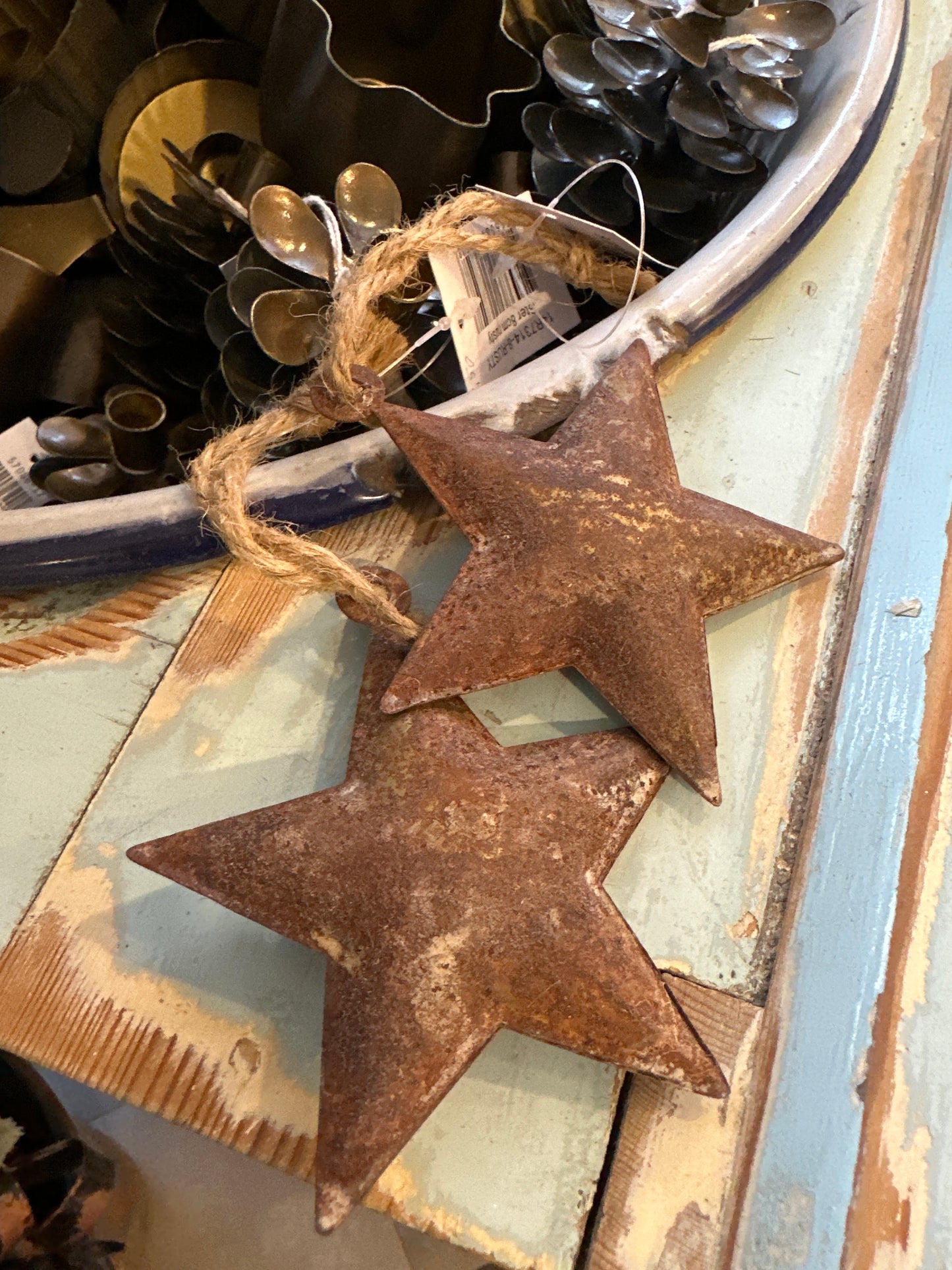 Stern aus Metall/Rost
