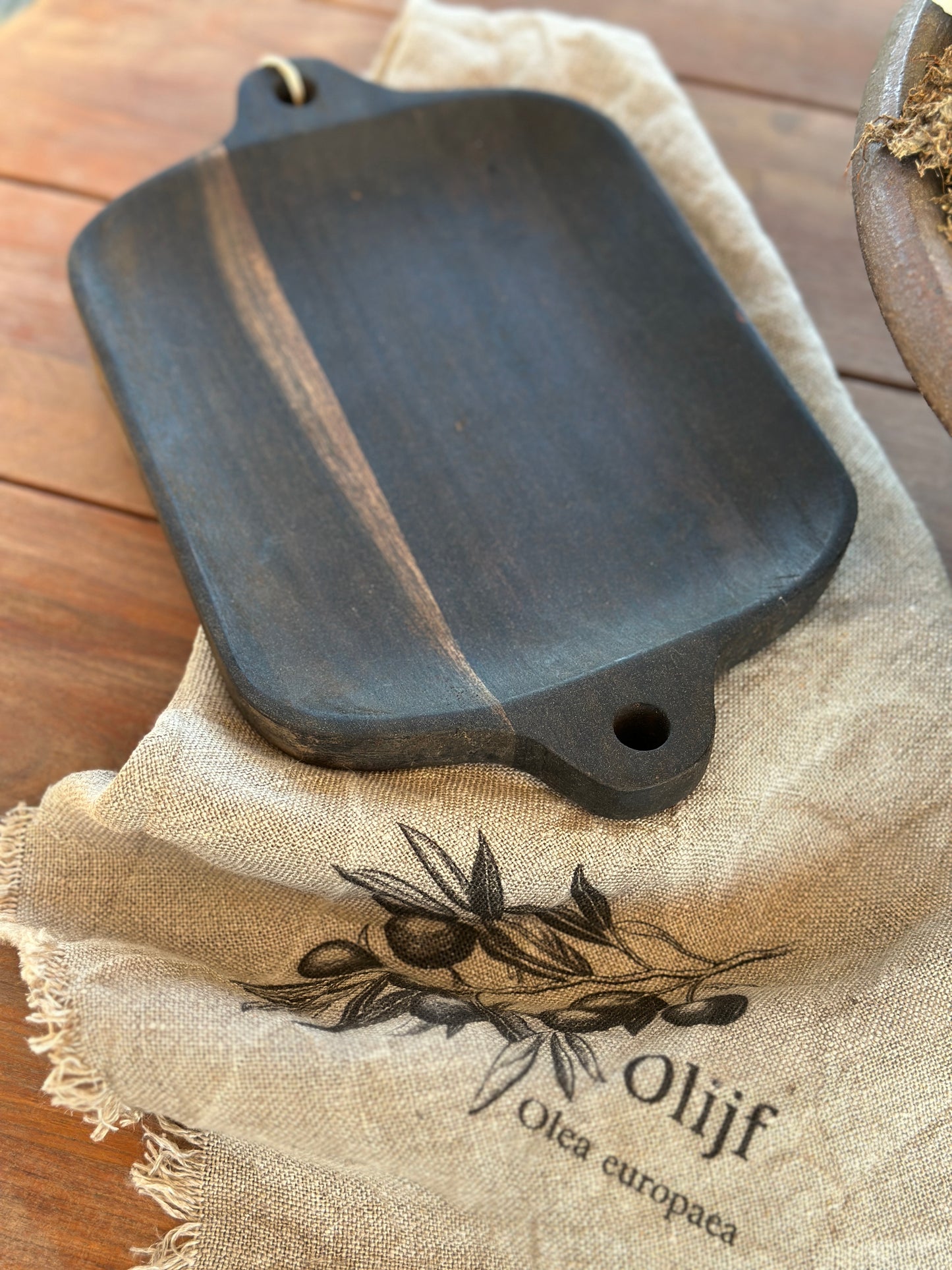 Schale/ Tablet aus Holz
