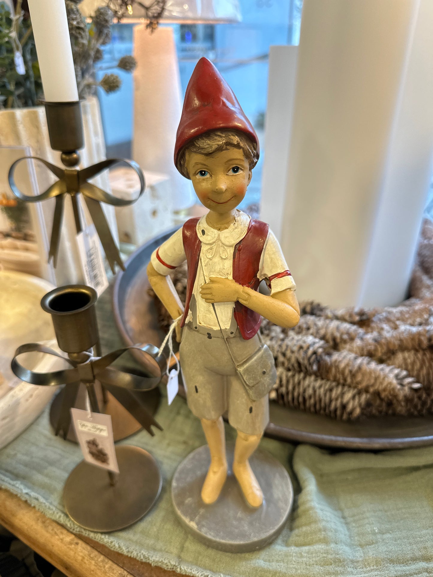 Figur, Pinocchio aus Polyresin