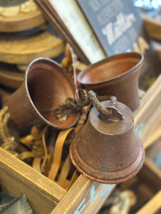 Glocke aus Metall Rost