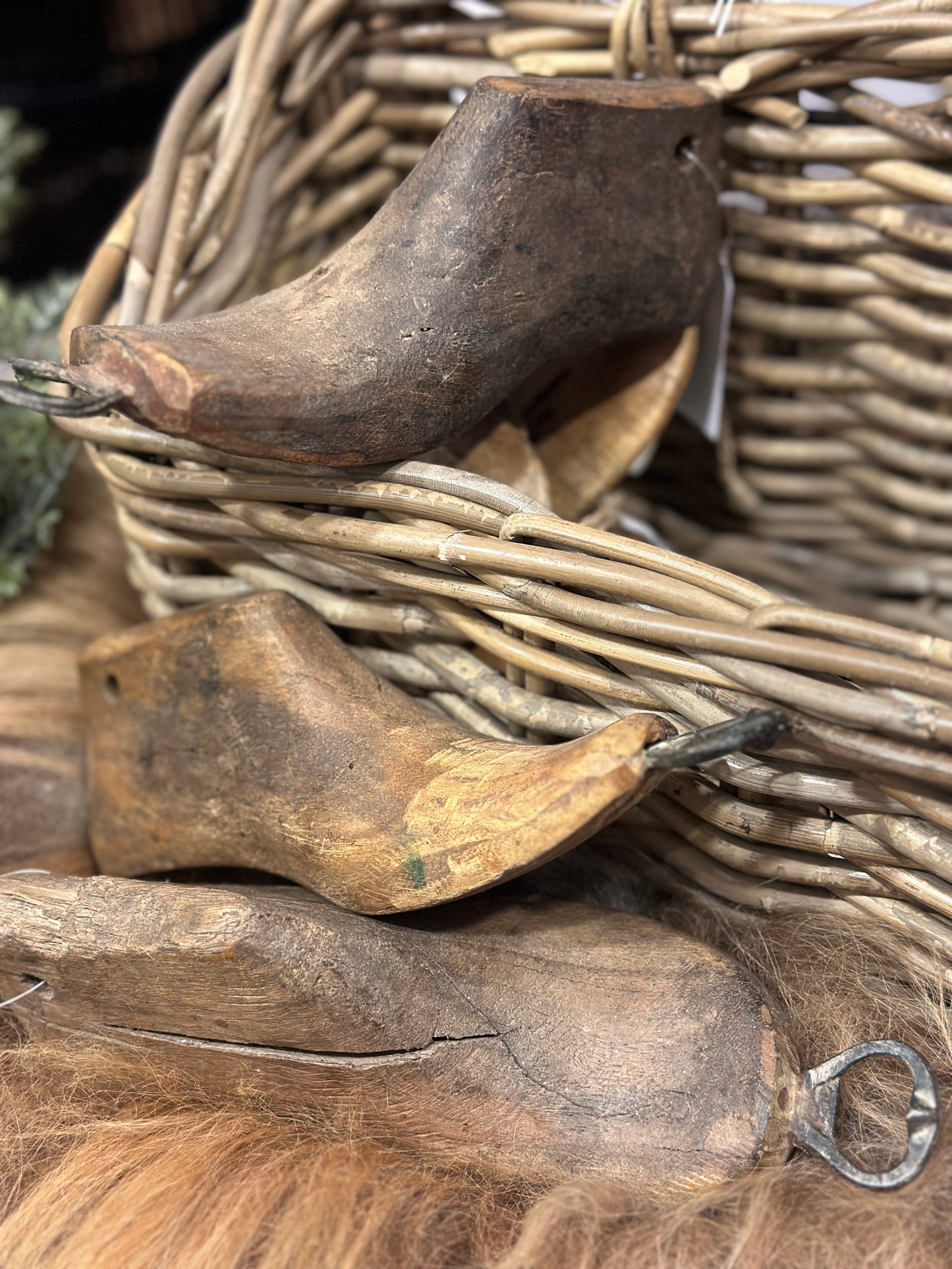 Flaschenöffner aus Holz/ Metall