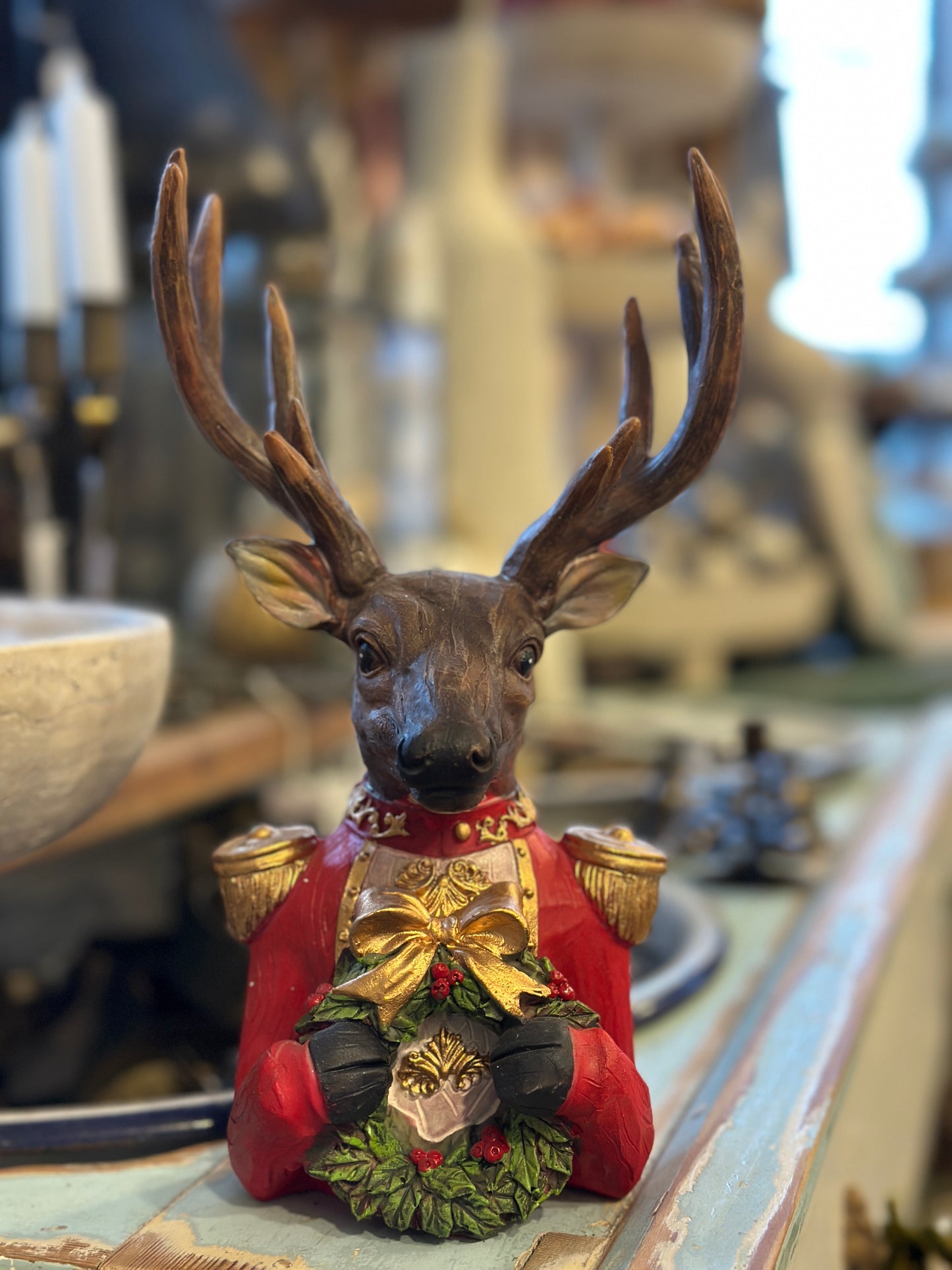 Hirsch aus Polyresin