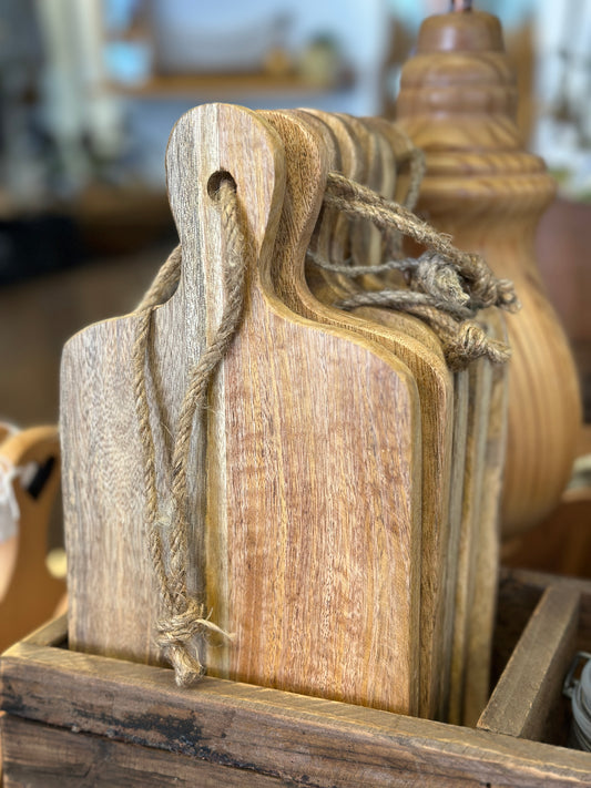 Brett aus Holz/ Frühstückbrett