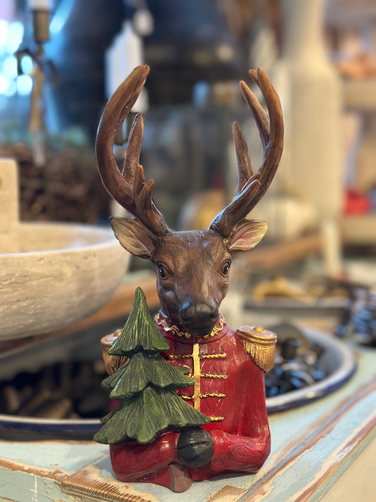 Hirsch aus Polyresin