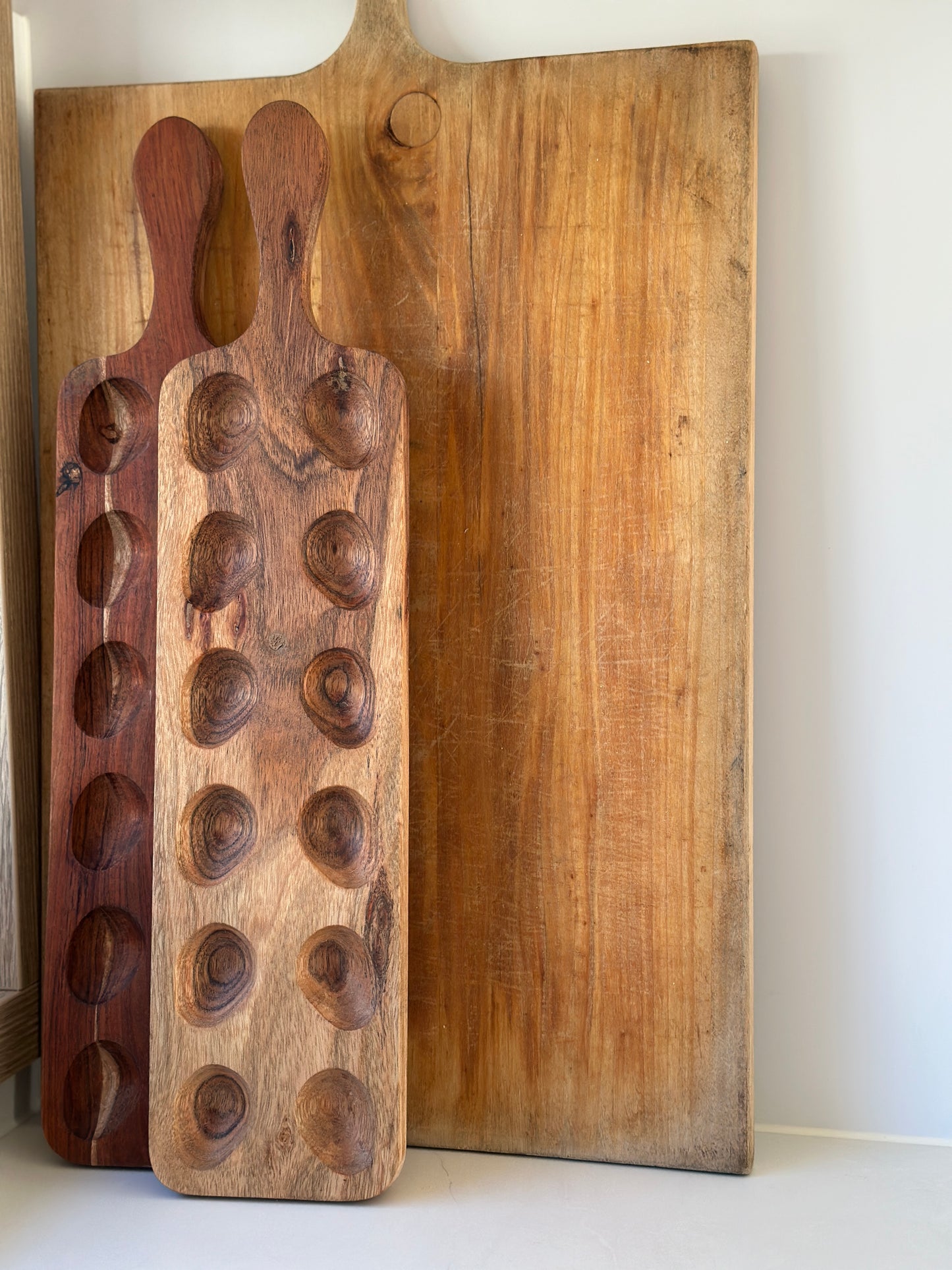 Eierhalter/ Holzplatte