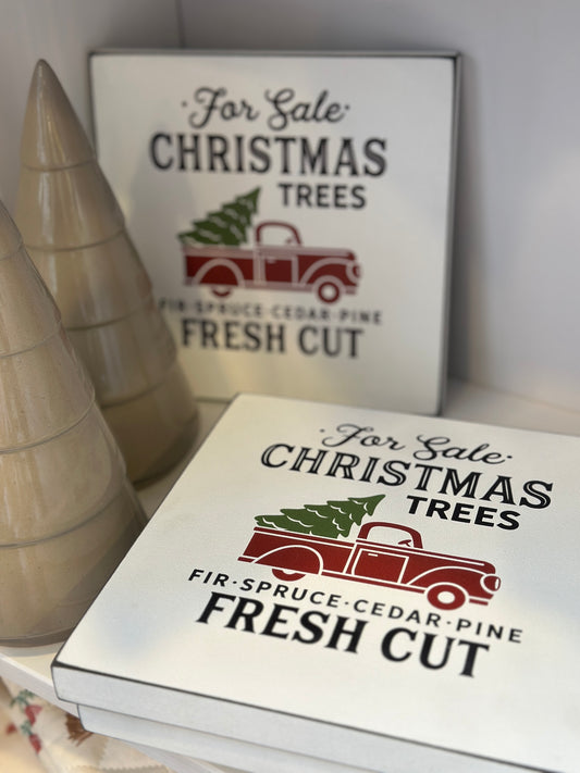 Schild Christmas