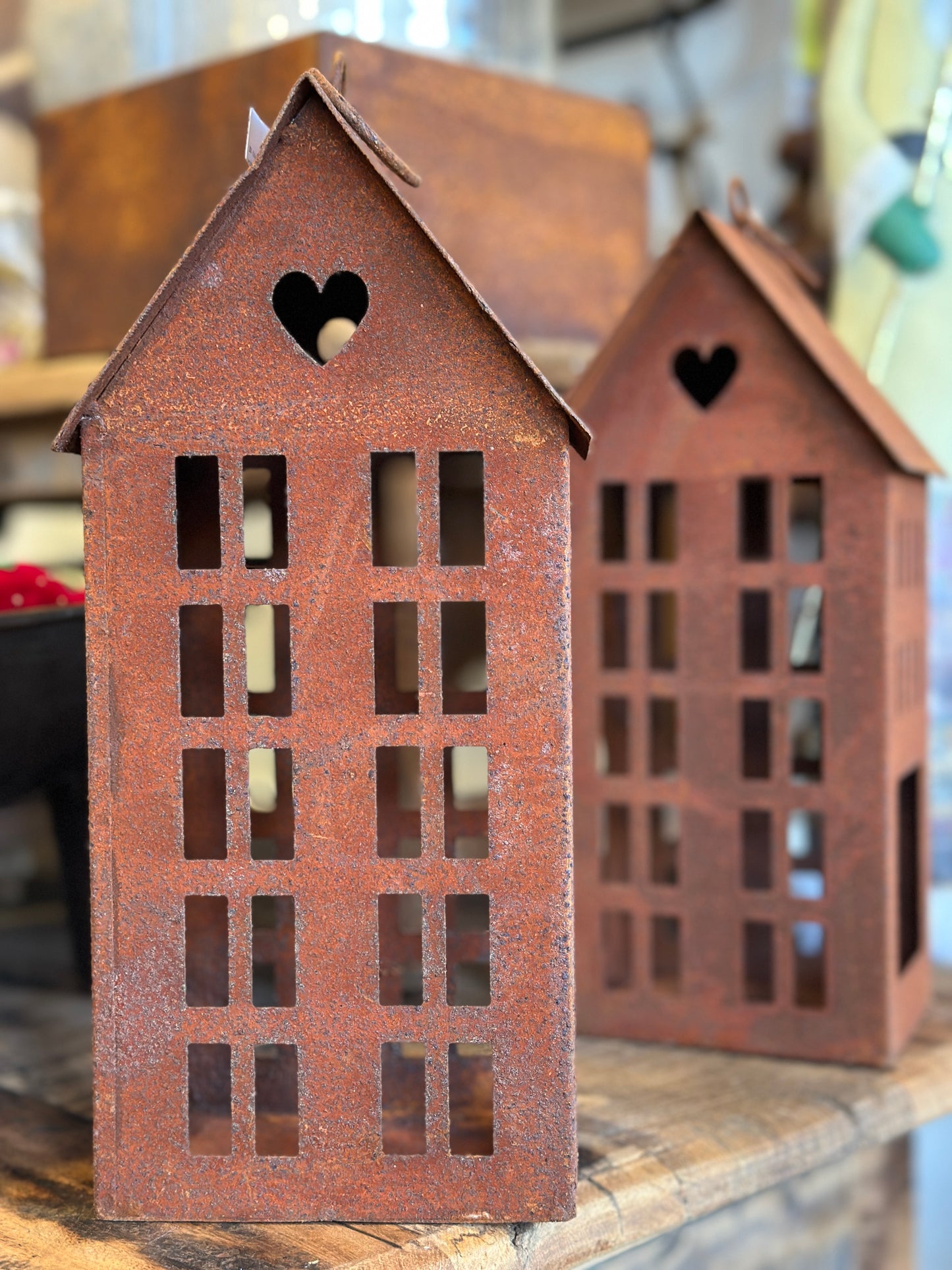 Haus aus Rost