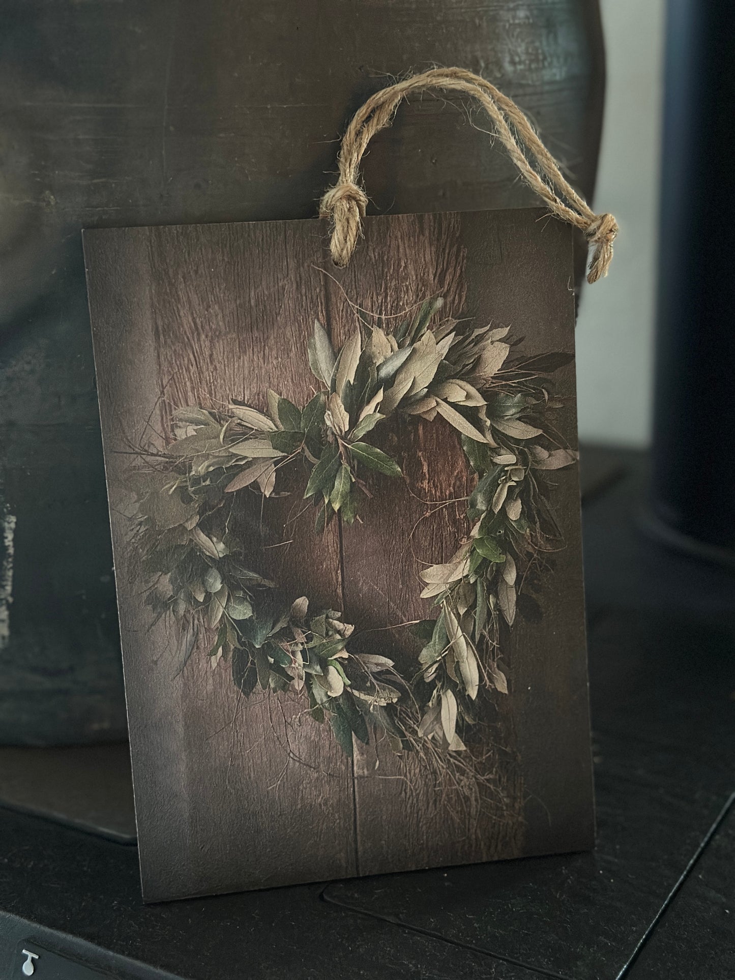 Bild/ Holzdeko- Bild A5-Format