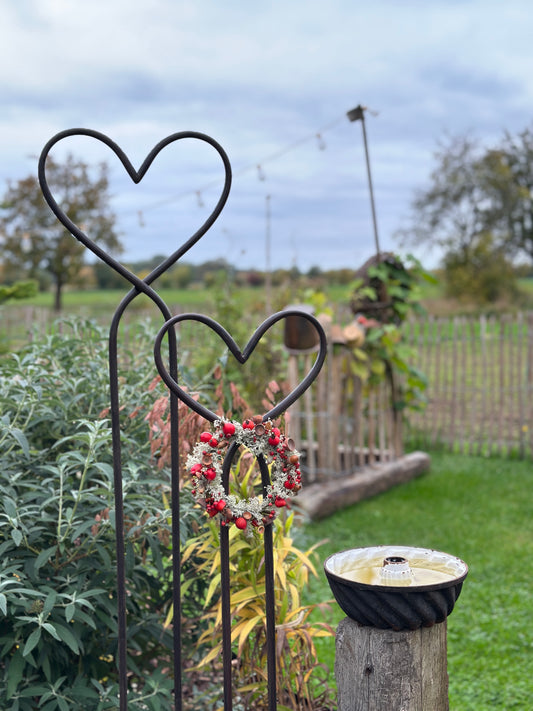 Herzen Set2 aus Metall