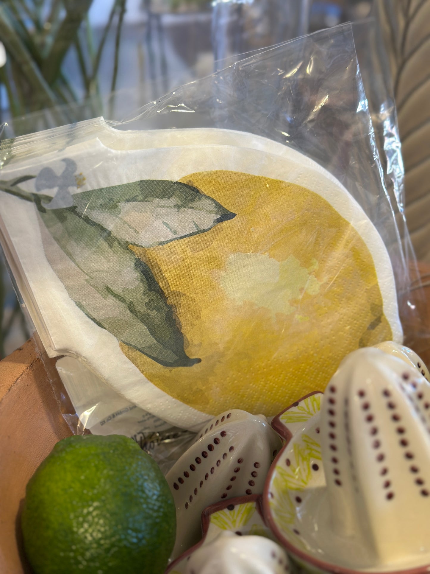 Servietten Zitrone 🍋