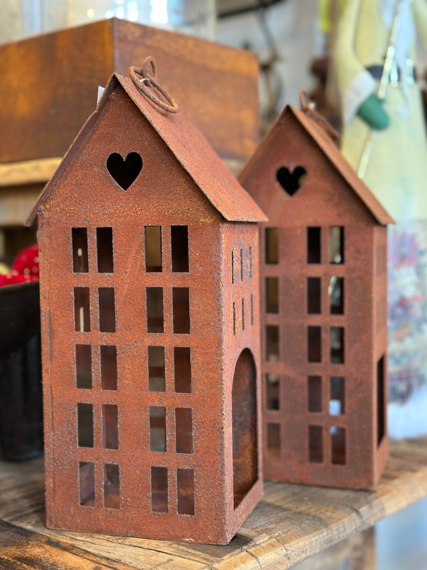 Haus aus Rost
