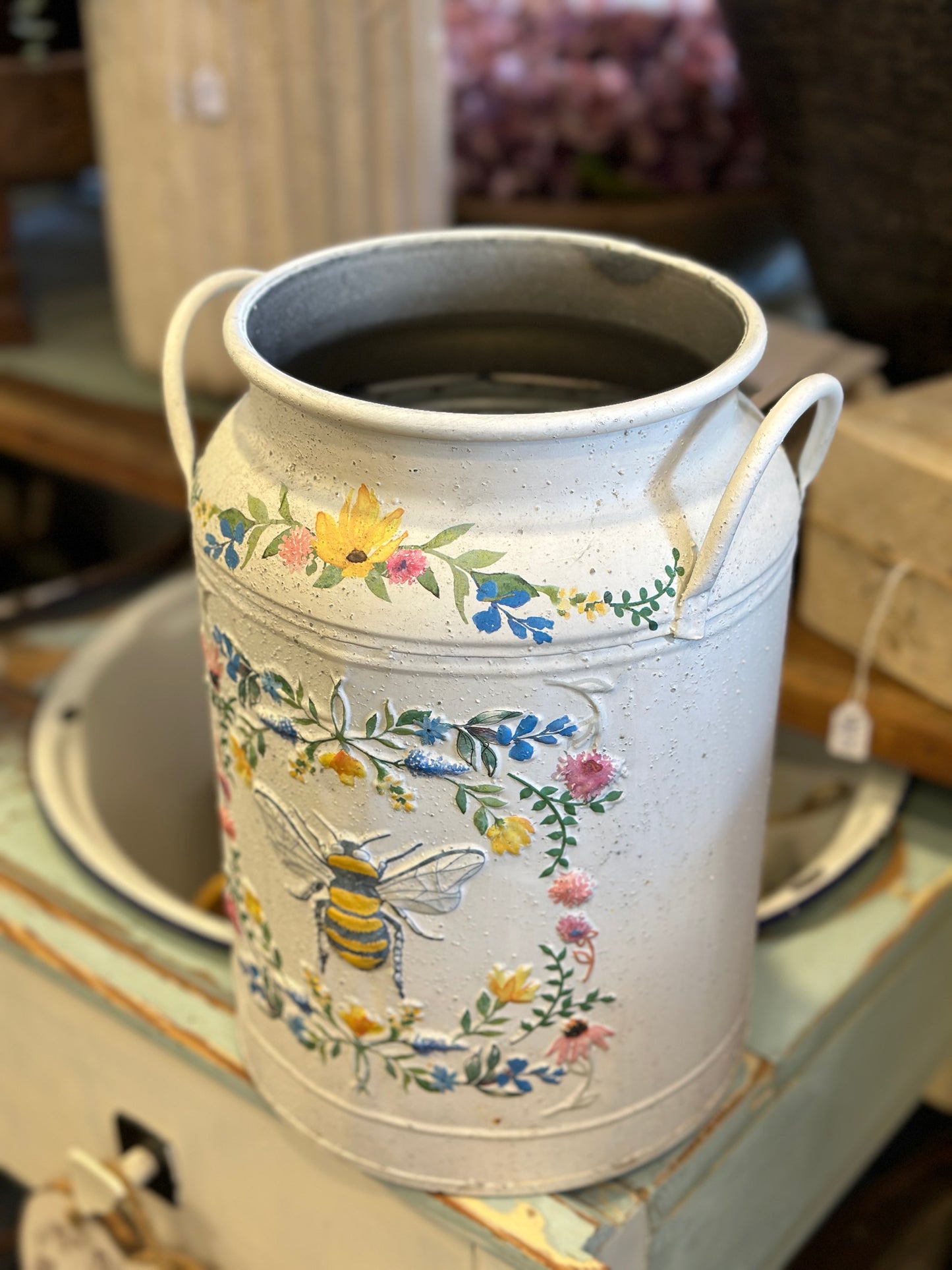 Deko Milchkanne, Shabby