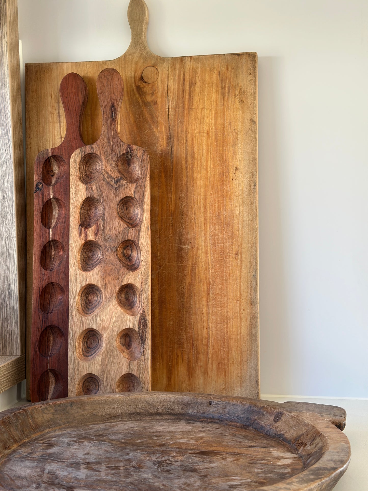 Eierhalter/ Holzplatte