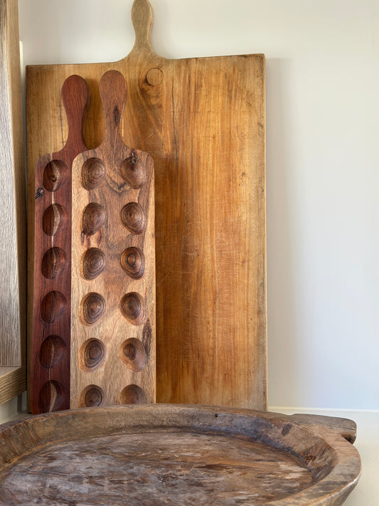 Eierhalter/ Holzplatte