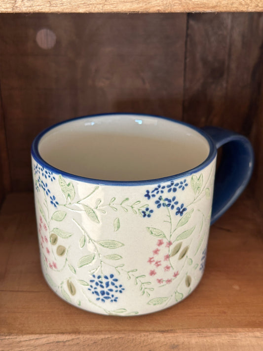 Becher/ Tasse, Vintage Garden, blue