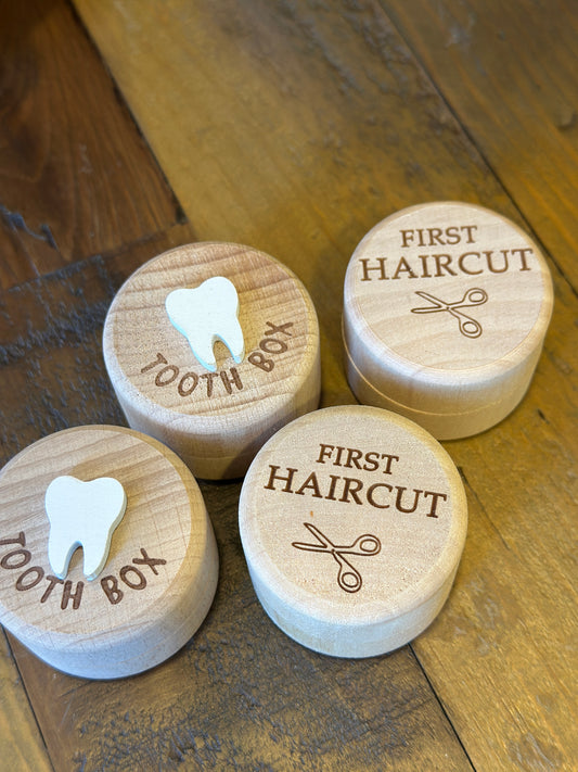 Box First Haircut
