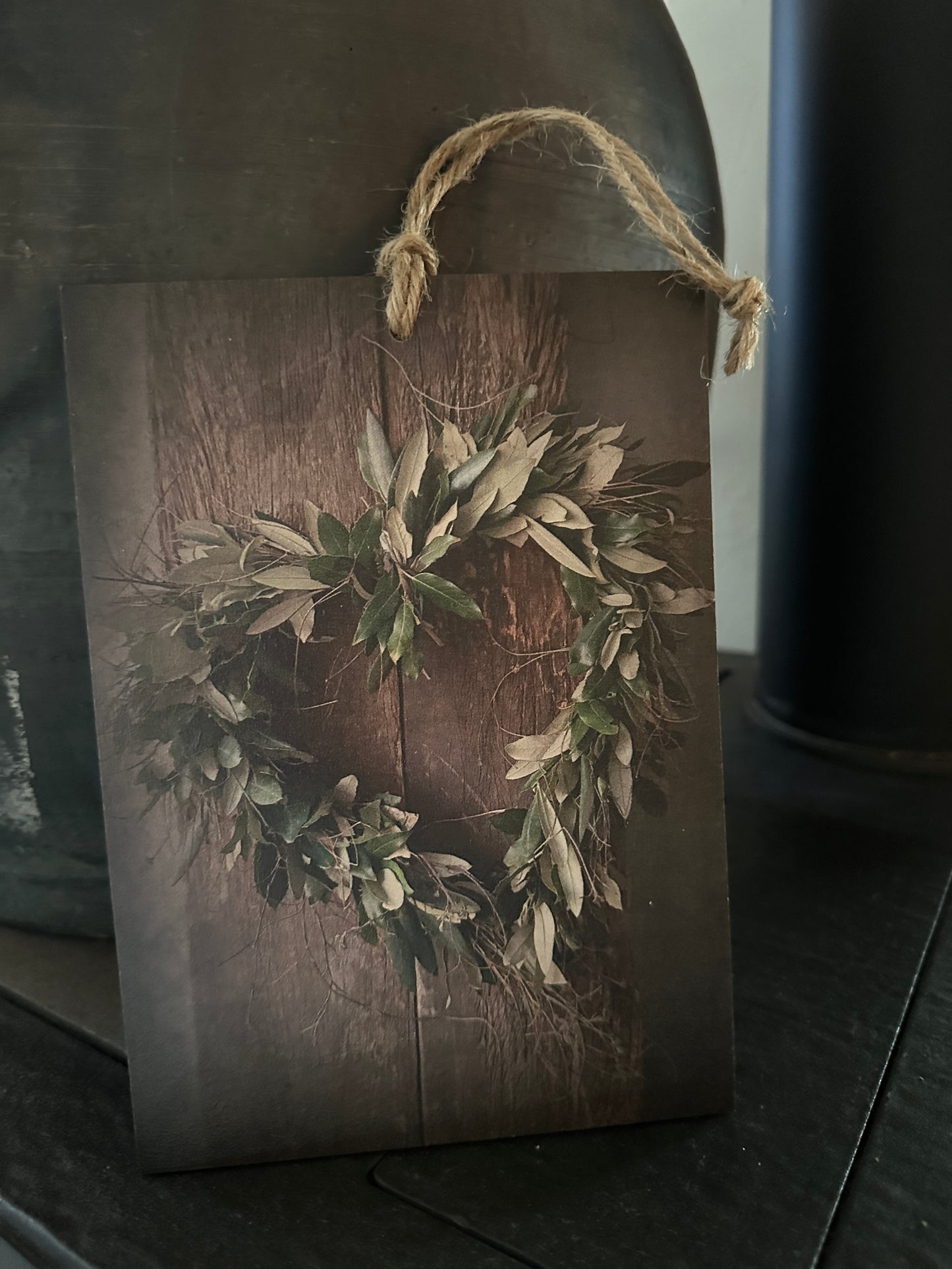 Bild/ Holzdeko- Bild A5-Format