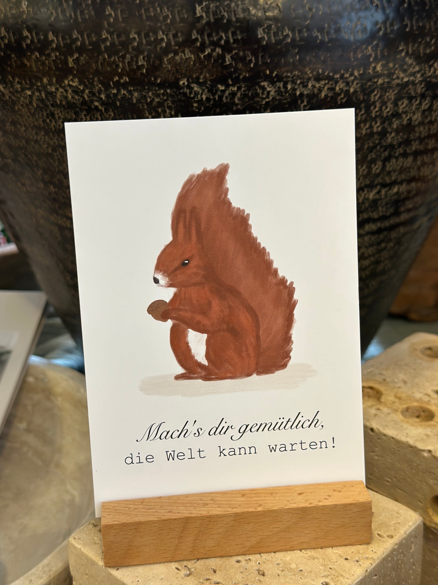 Mach‘s dir gemütlich, Karte