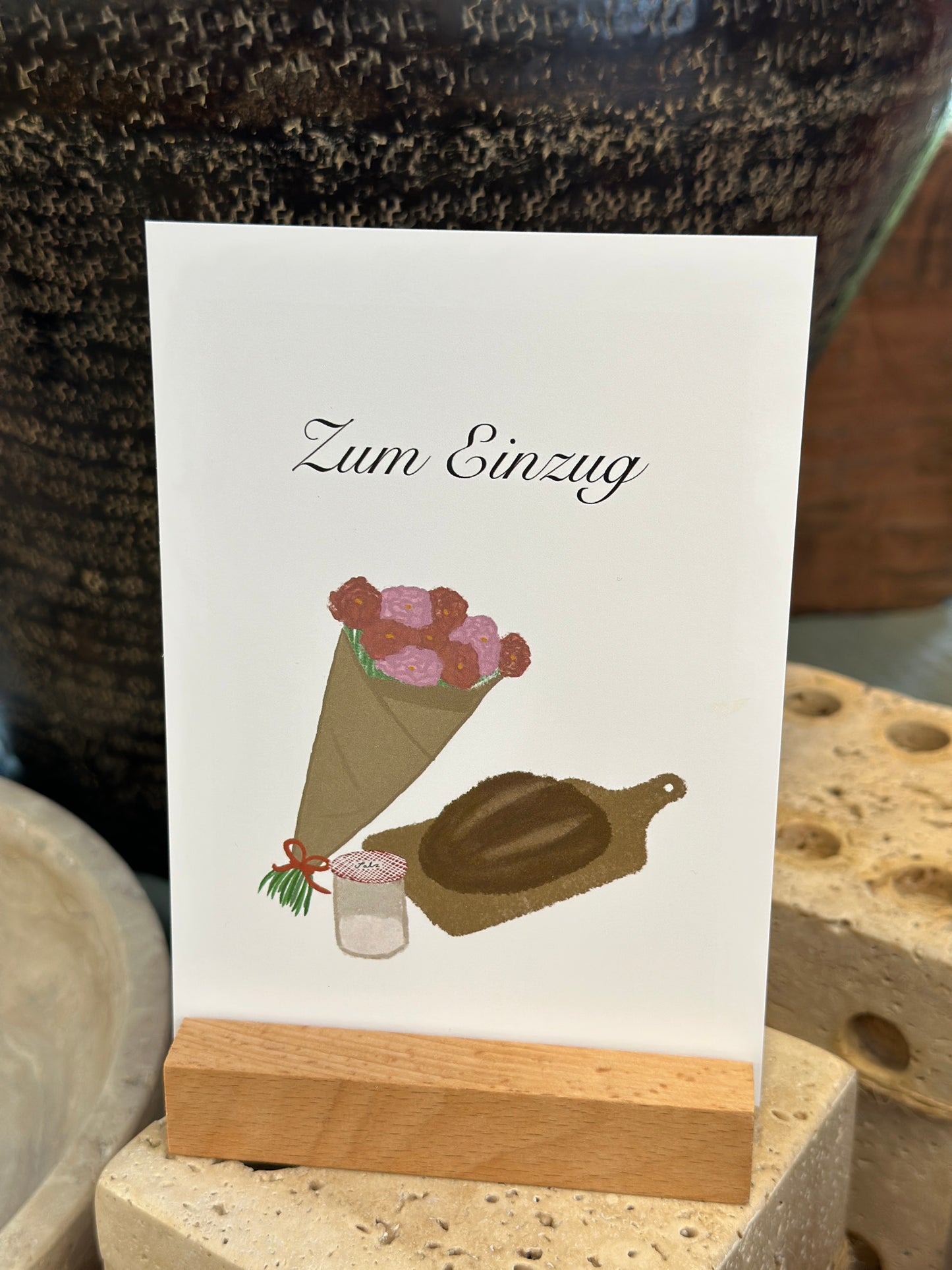 Zum Einzug, Karte