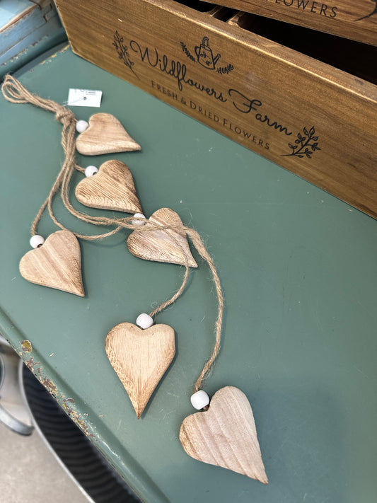 Hänger Herz aus Holz