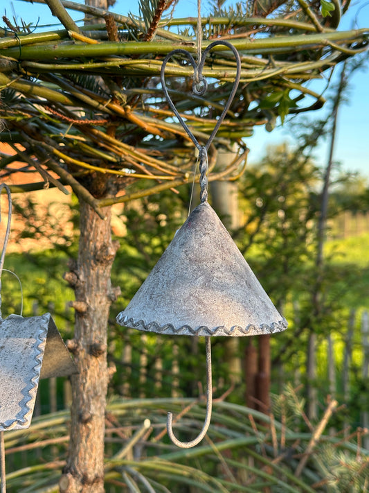 Vogelfutterhalter/ grau