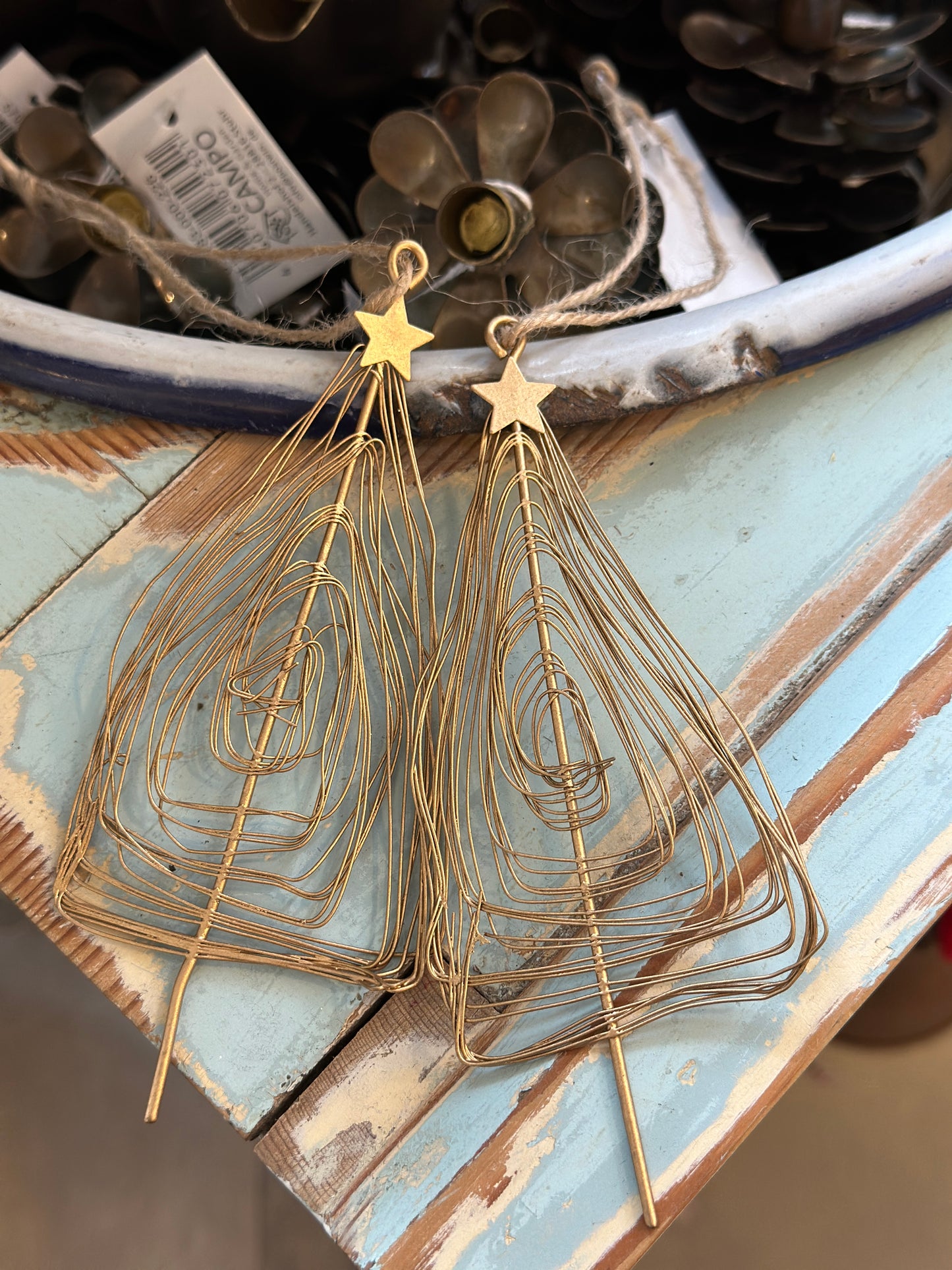 Baum zum hängen, gold