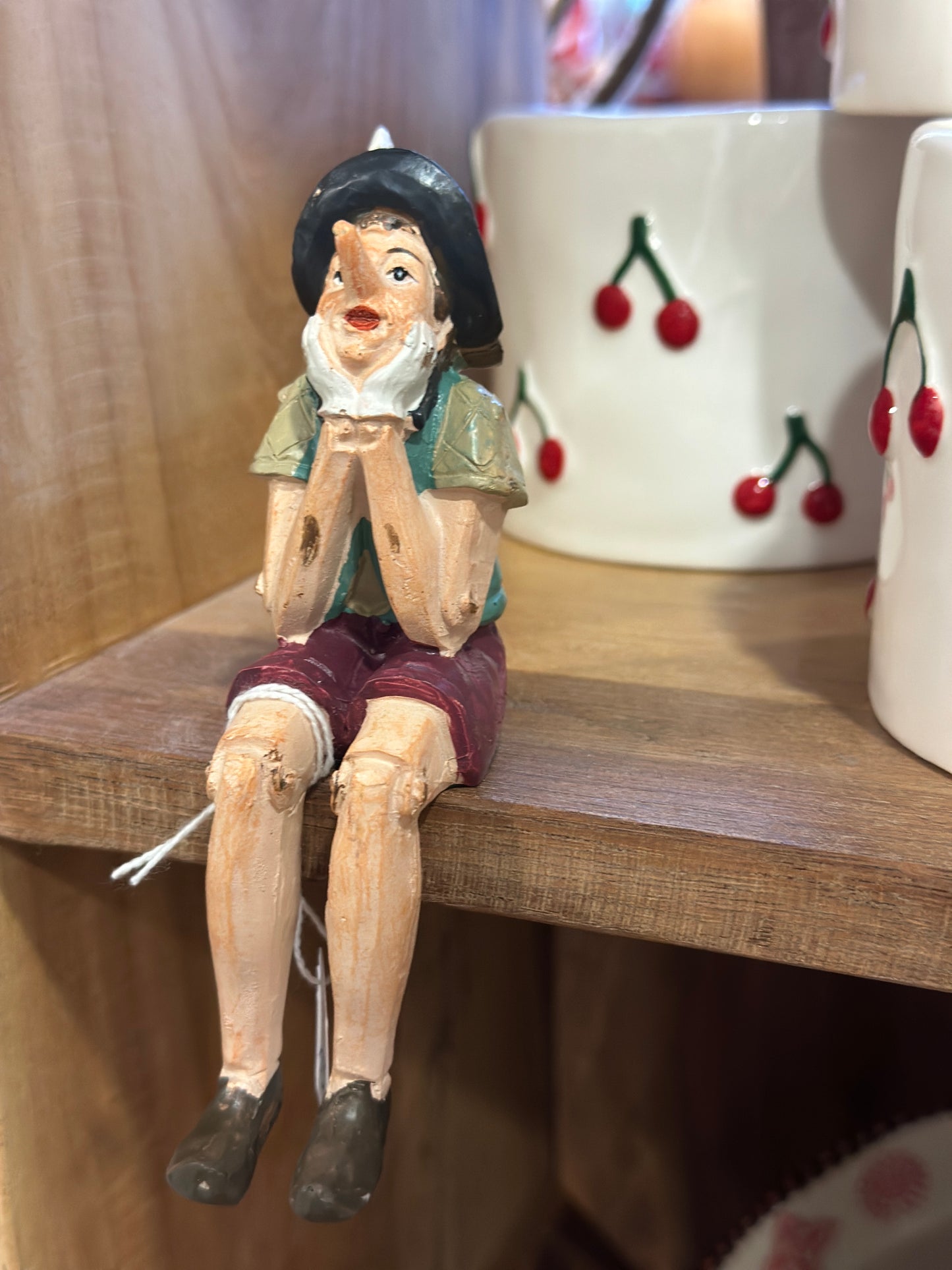 Figur Pinocchio aus Polyresin