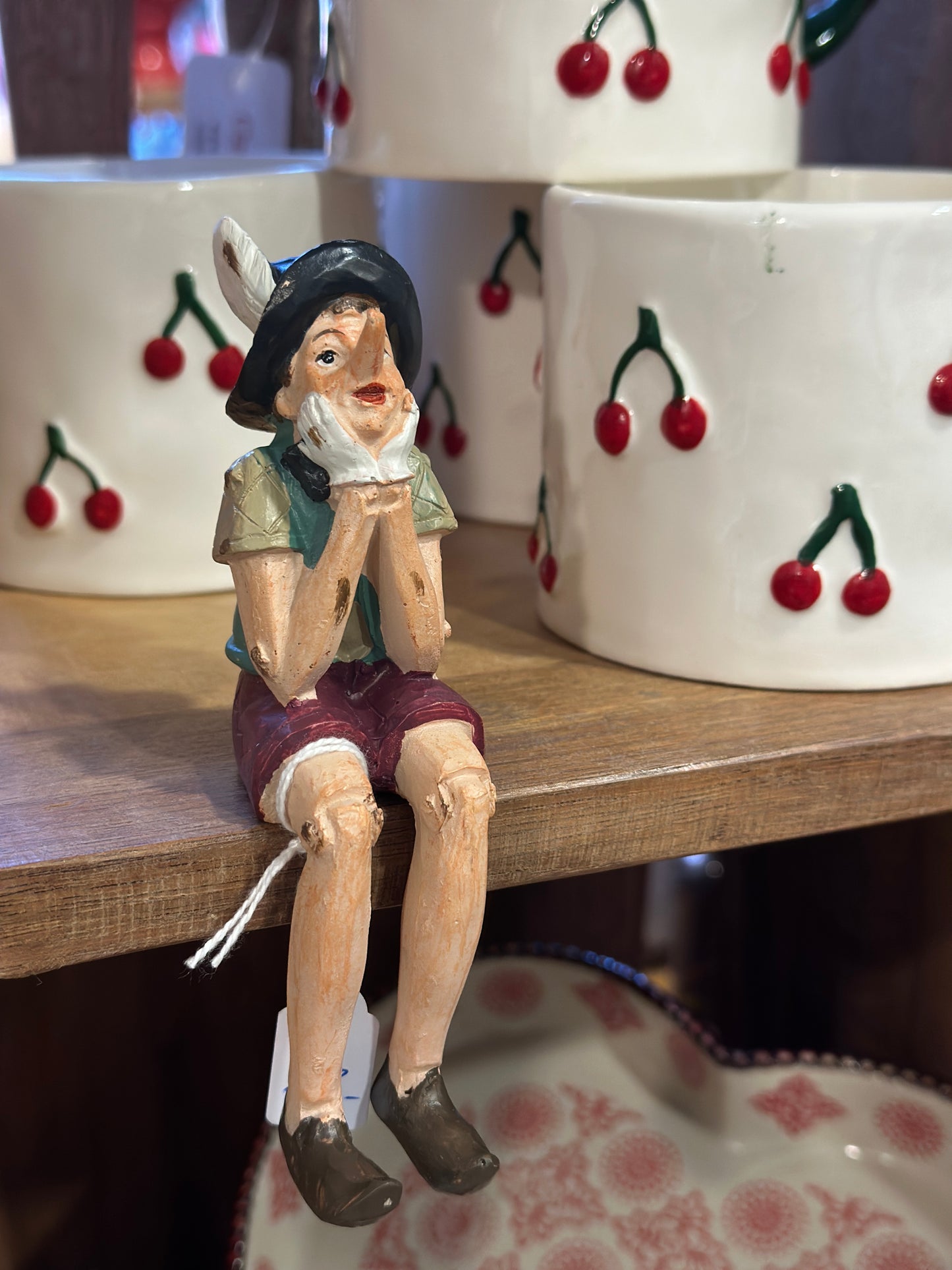 Figur Pinocchio aus Polyresin