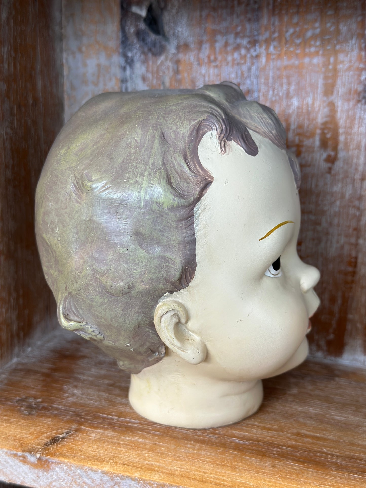 Figur/ Kopf aus Polyresin