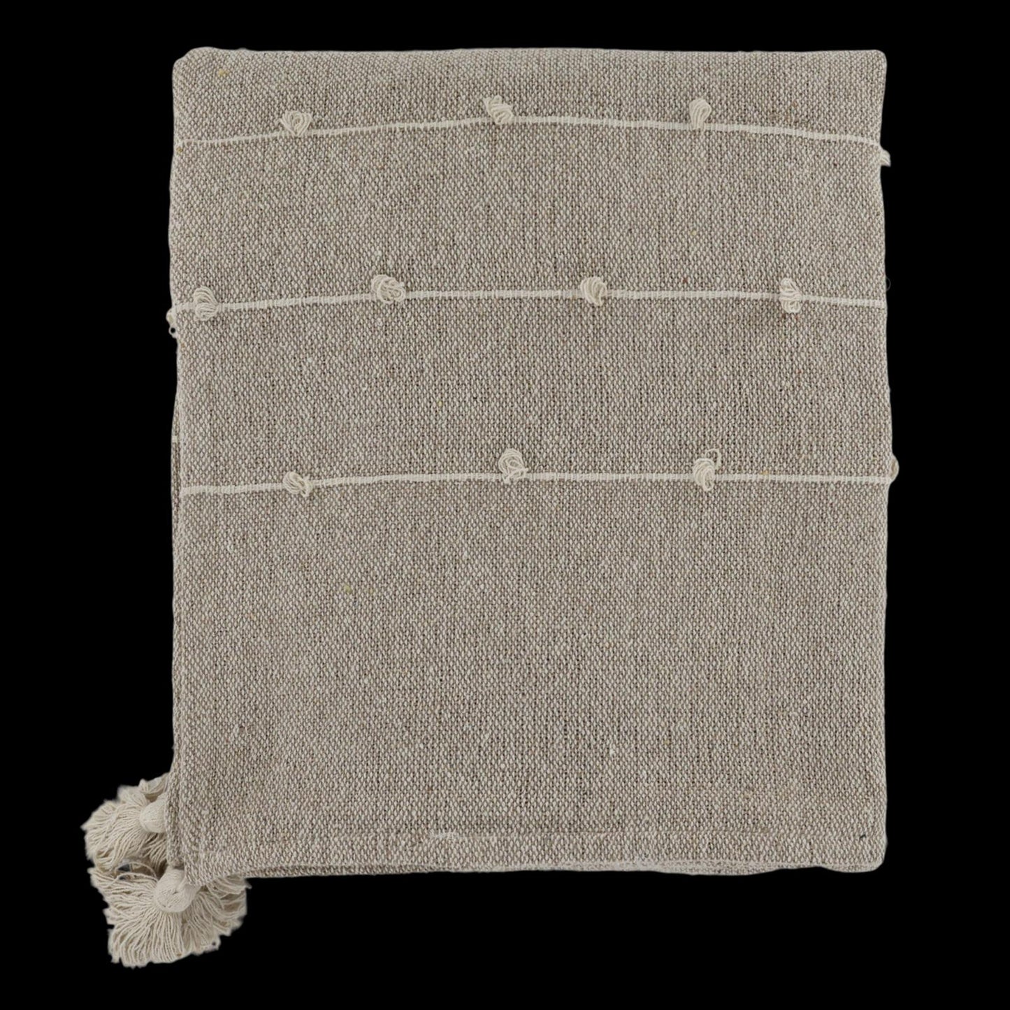 Bettdecke Garnüberschuss, 260x240cm. Latte